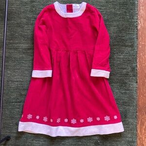 Hanna Andersson Red Corduroy Holiday Dress